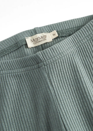 Modal Rib Leggings Dusty Green von MarMar Copenhagen