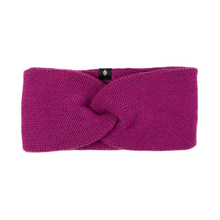 Merinowolle-Seide Stirnband Purple von Pure Pure