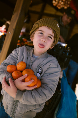 Strickmütze Atlas Dark Bronze Braun von MarMar Copenhagen
