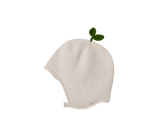 Baby-Strickmütze Aly Moon Grey von MarMar Copenhagen