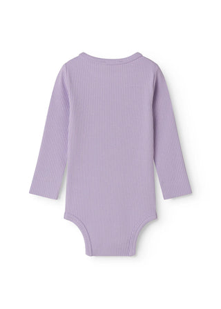Modal Langarm Rib Body Lilacs von MarMar Copenhagen