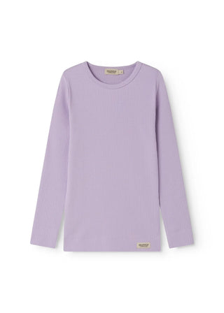 Modal Langarm Rib Shirt Lilacs von MarMar Copenhagen