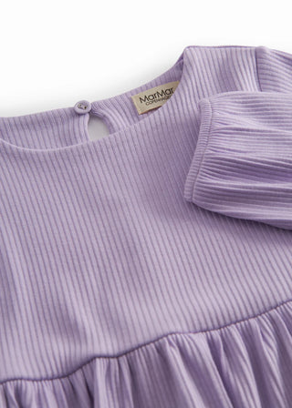 Modal-Langarmkleid Dress Dunilla Lilacs von MarMar Copenhagen