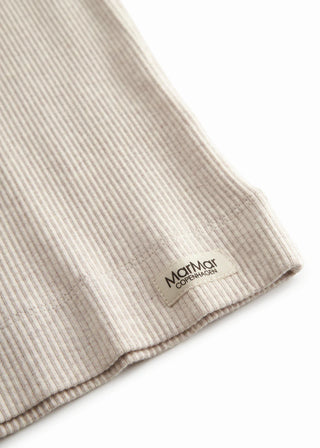 Modal Unterhemd Light Beige Meliert von MarMar Copenhagen