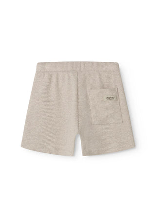 Modal Shorts Light Beige Meliert von MarMar Copenhagen