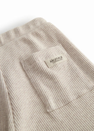 Modal Shorts Light Beige Meliert von MarMar Copenhagen