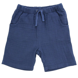 Musselin-Shorts Dunkelblau von Enfant Terrible