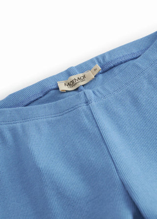 Modal Rib Leggings Surf Blue von MarMar Copenhagen