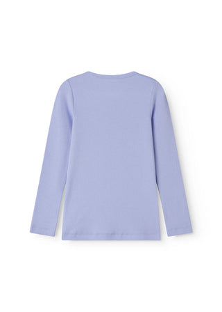 Modal Langarm Rib Shirt Ice Lavender von MarMar Copenhagen