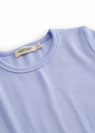 Modal Langarm Rib Shirt Ice Lavender von MarMar Copenhagen