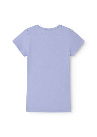 Modal Kurzarm Rib Shirt Ice Lavender von MarMar Copenhagen