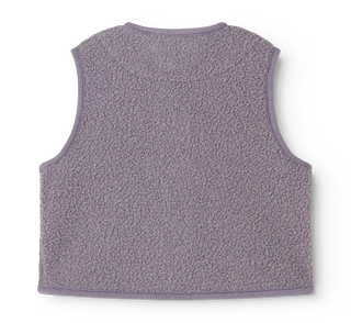Teddy Gilet Ollas Purple Suede Lila von MarMar Copenhagen