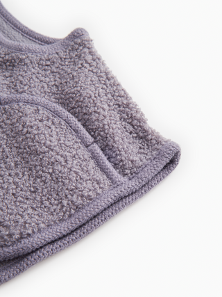 Teddy Gilet Ollas Purple Suede Lila von MarMar Copenhagen