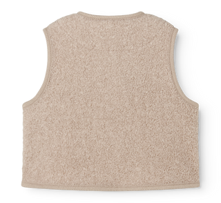 Teddy Gilet Ollas Muddy Melange Beige von MarMar Copenhagen