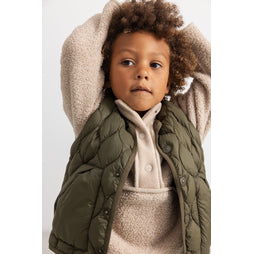 Thermo Gilet Oris Waistcoat Crocodile Grün von MarMar Copenhagen