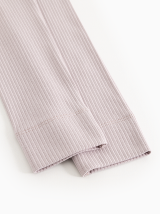 Modal Rib Leggings Cloud Gray Lila von MarMar Copenhagen