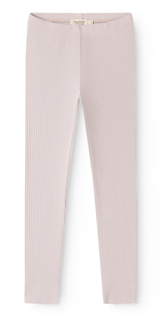 Modal Rib Leggings Cloud Gray Lila von MarMar Copenhagen