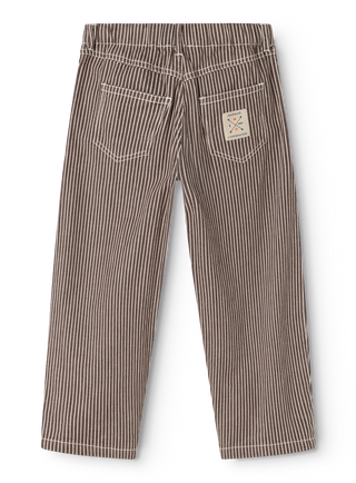 Hose Pando Dark Brownie Stripe von MarMar Copenhagen