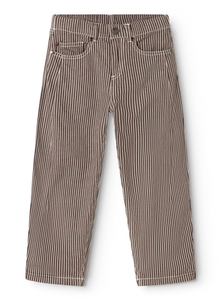 Hose Pando Dark Brownie Stripe von MarMar Copenhagen