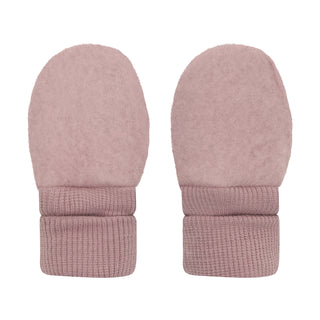 Merino Wollfleece Handschuhe Woodrose Rosa von Huttelihut