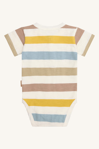 Kurzarm Body Billy mit Querstreifen von Hust & Claire