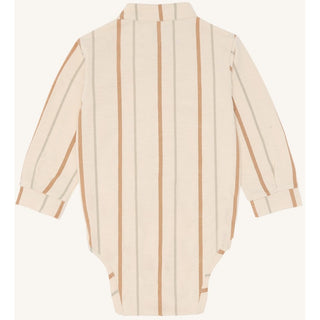 Langarm Body Boye Beige gestreift von Hust & Claire