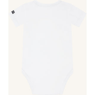 Baumwollbody Kurzarm Billy Ice Cream Ivory von Hust & Claire