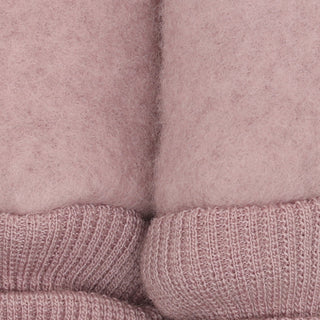 Merino Wollfleece Handschuhe Woodrose Rosa von Huttelihut
