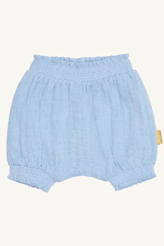 Musselin Babyshorts Hilma Cloud Blau von Hust & Claire