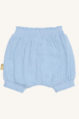 Musselin Babyshorts Hilma Cloud Blau von Hust & Claire