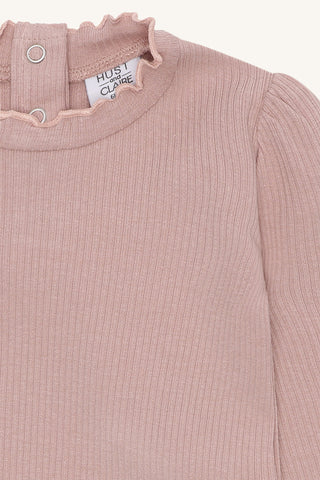 Modal-Baumwollbody Bri Adobe Rose von Hust & Claire