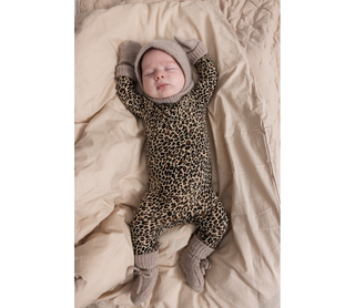 Cashmere Mütze Alpaca Melange Beige von MarMar