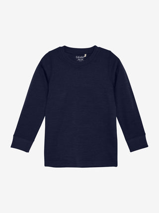 Merinowolle Langarm Shirt Night Sky von CeLaVi