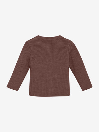 Merino wool pajamas blue melange from CeLaVi