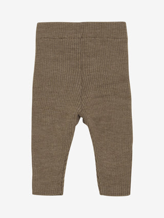 Merinowolle Strick Hose Cocoa Creme von CeLaVi