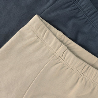 Bambus Unterhose 2er Set Uni Grau und Blau von CeLaVi