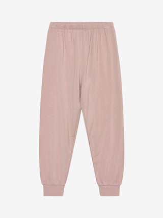 Bambus Langarm Pyjama Set Shadow Gray Rosa von CeLaVi