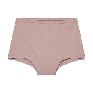 Bambus Unterhose 2er Set Blumenmuster und Uni Rosa von CeLaVi