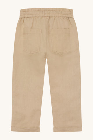 Leinenhose Thure Beige von Hust & Claire