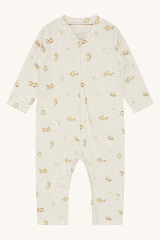 Pyjama Mich Beige mit Meerestierprint von Hust & Claire