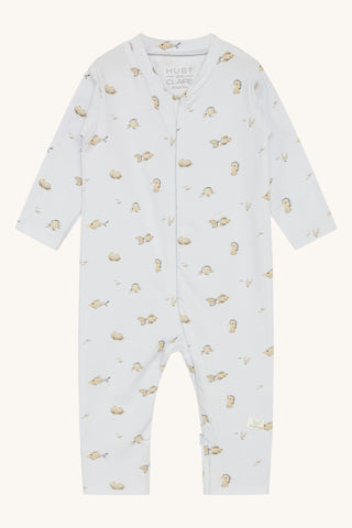 Pyjama Mich Hellblau mit Meerestierprint von Hust & Claire