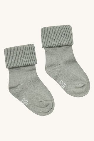 Bambus-Socken Salbeigrün von Hust & Claire