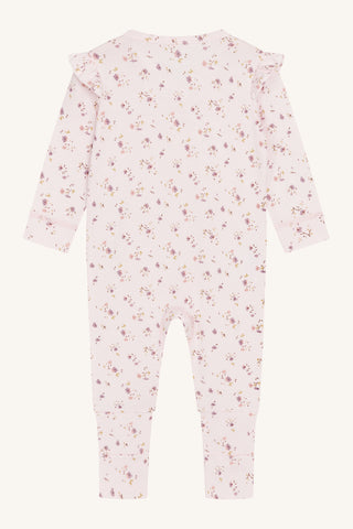 Bambus Pyjama Mulle Rosa mit Blumenprint von Hust and Claire