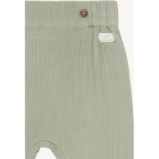 Musselin Hose Thicco Light Green von Hust & Claire