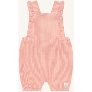 Musselin Latzhose Musse Rosa gestreift von Hust & Claire