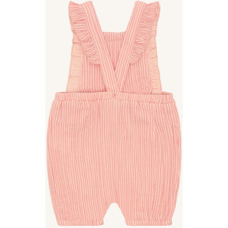 Musselin Latzhose Musse Rosa gestreift von Hust & Claire