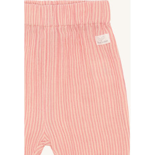 Musselin Hose Thias Rosa gestreift von Hust & Claire