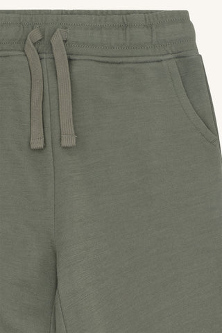 Wool-bamboo trousers Galin Khaki from Hust and Claire