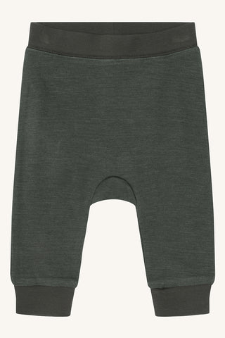 Merinowolle Hose Golf Solid Deep Ivy von Hust & Claire