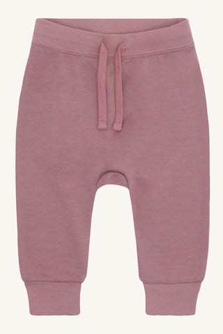 Merinowolle-Bambus Hose Gaby Pale Mauve von Hust & Claire